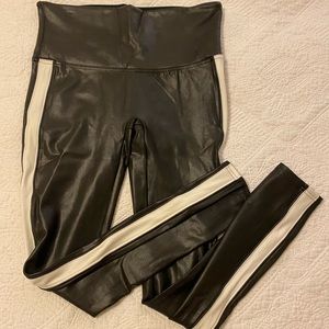 Spanx leather leggings